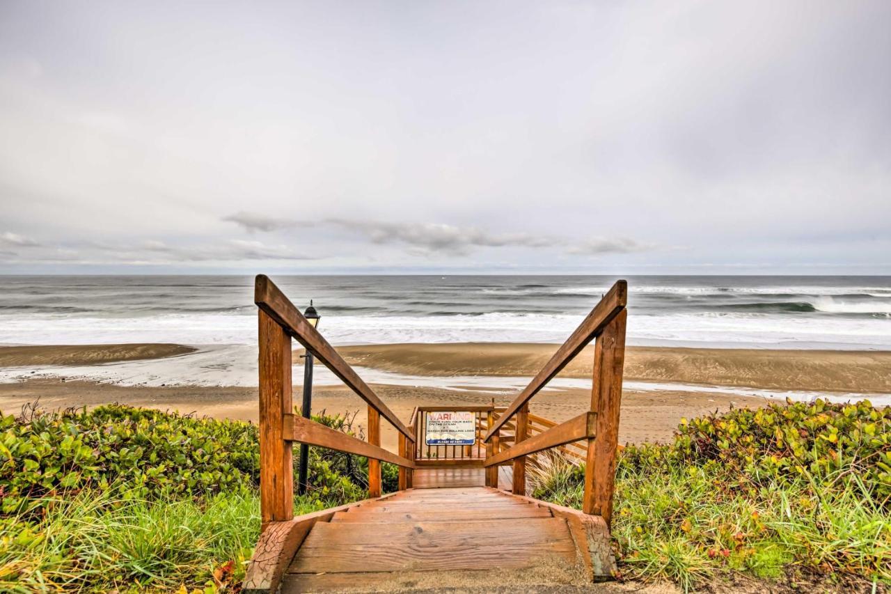 Lincoln City Vacation Rental With Pool And Ocean Views Exterior photo